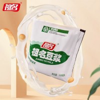 祖名 純豆?jié){早餐豆奶植物蛋白飲料0乳糖0膽固醇350ml/袋